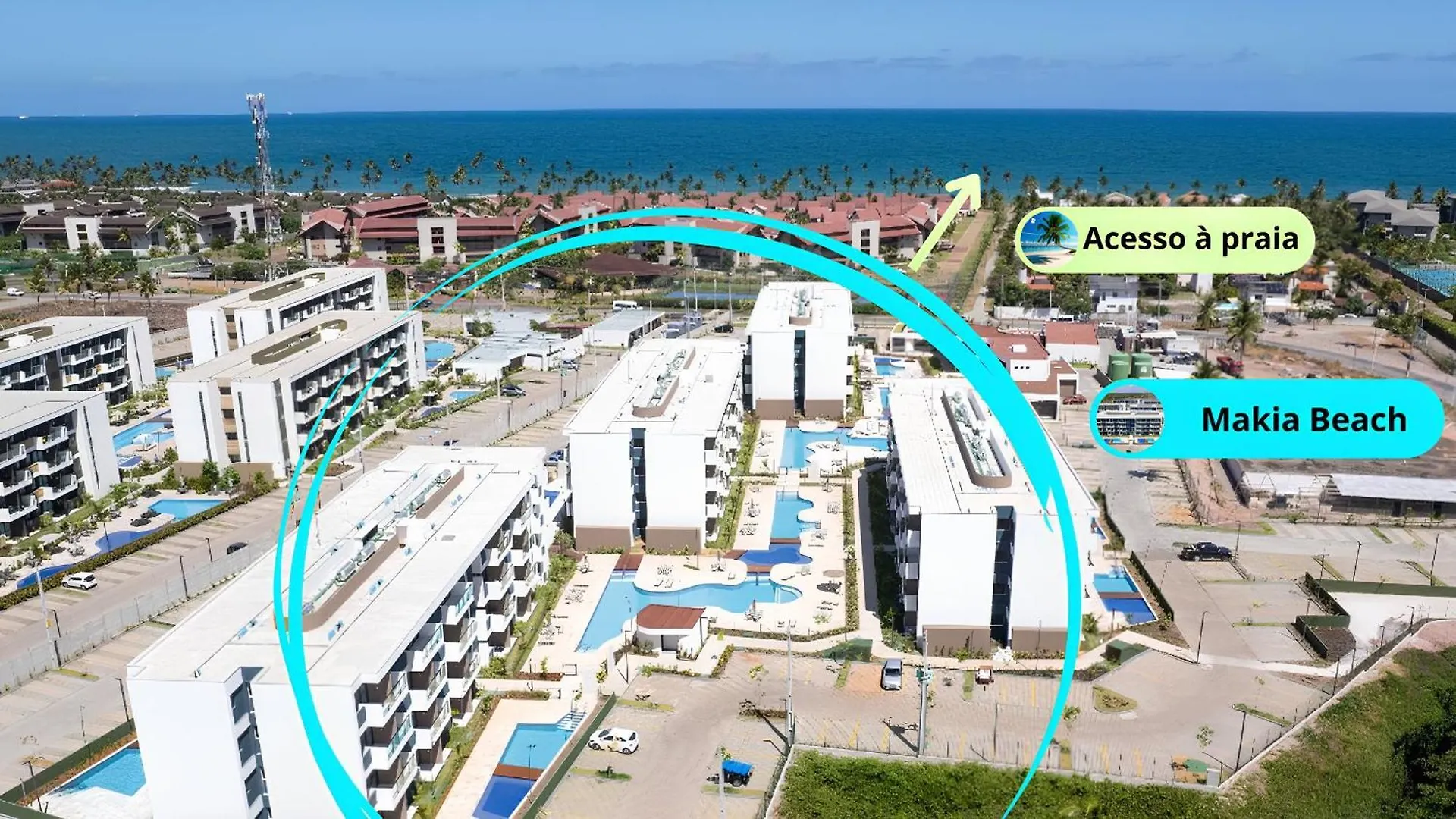 Makia Beach Experience 21B Terreo - Muro Alto Porto De Galinhas